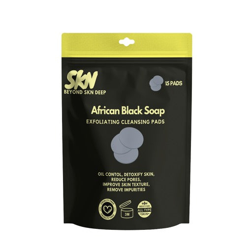 African Black Soap Exfoliating Cleansing Pads