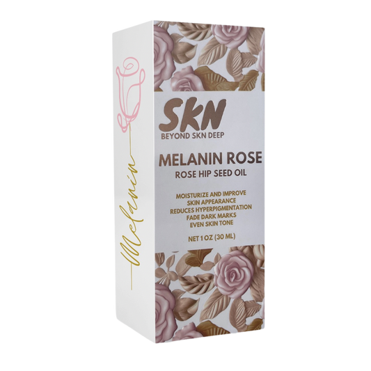 Melanin Rose Oil | Rose Hip Seed Oil | 100% Organic Cold-Pressed Rose Hip Seed Oil | Rose Oil