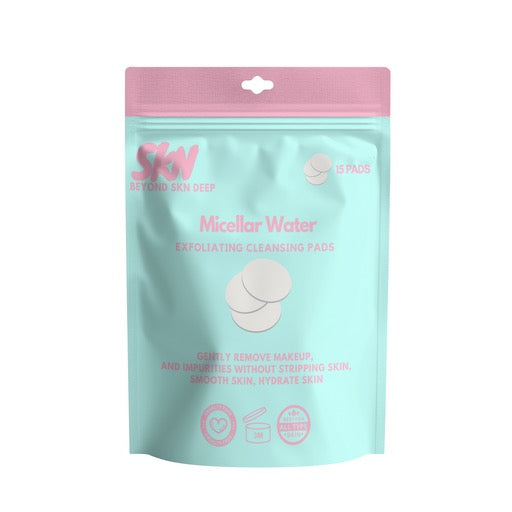 Micellar Water Exfoliating Cleansing Pads