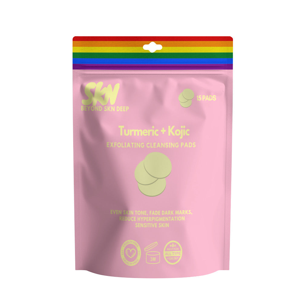 Limited Edition Glow With Pride Turmeric + Kojic Facial Exfoliating Pads