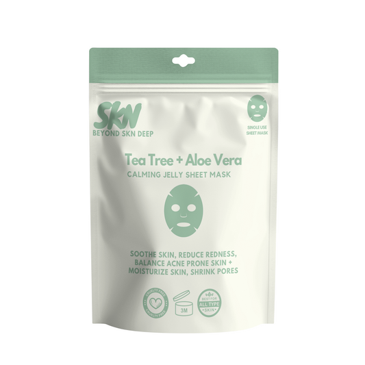 Tea Tree + Aloe Vera Jelly Sheet Mask