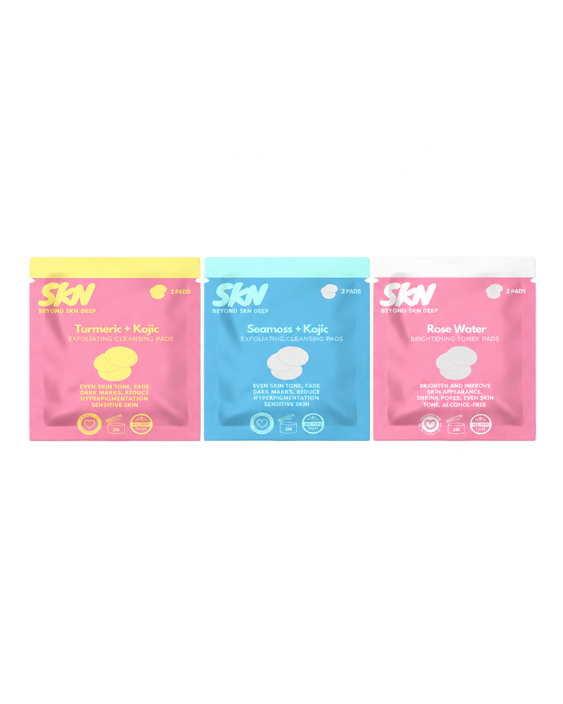 Beyond SKN Deep mini-pack packaging